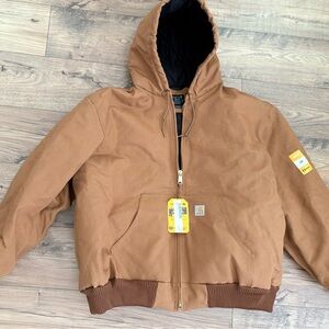 Carhartt 3XL Mens OJO140-M Duck Insulated Quilted-Lined Active Jacket US Made